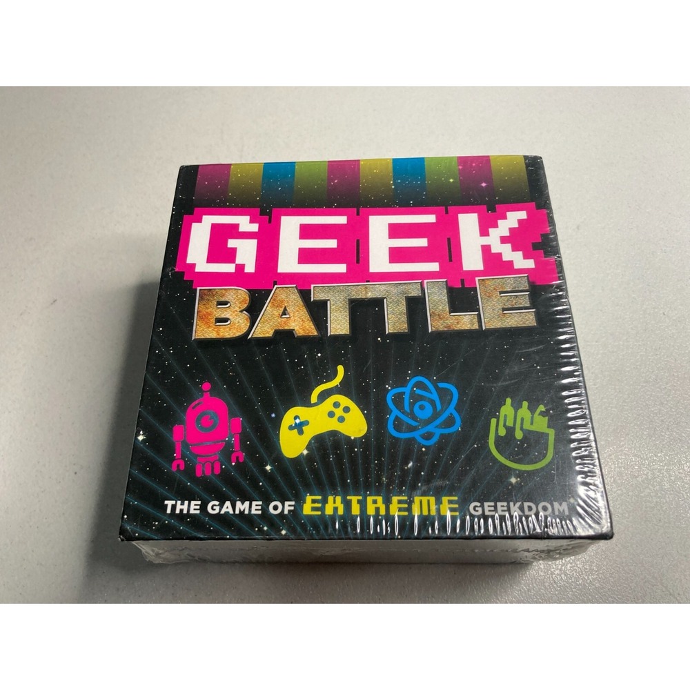 Geek Battle The Game of Extreme Geekdom by Forrest-Pruzan Trivia New SEALED
